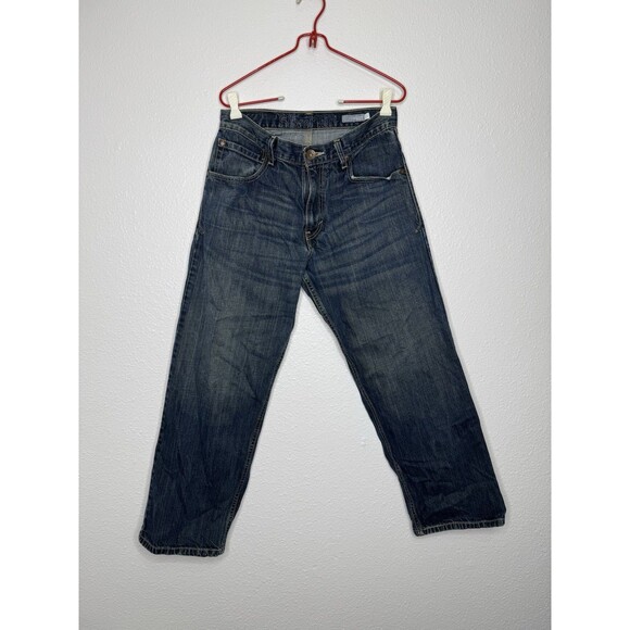 Vintage Y2K Levi's Silver Tab Baggy Wide Leg Dark Wash Jeans 31X29 Skater Grunge - Picture 1 of 16